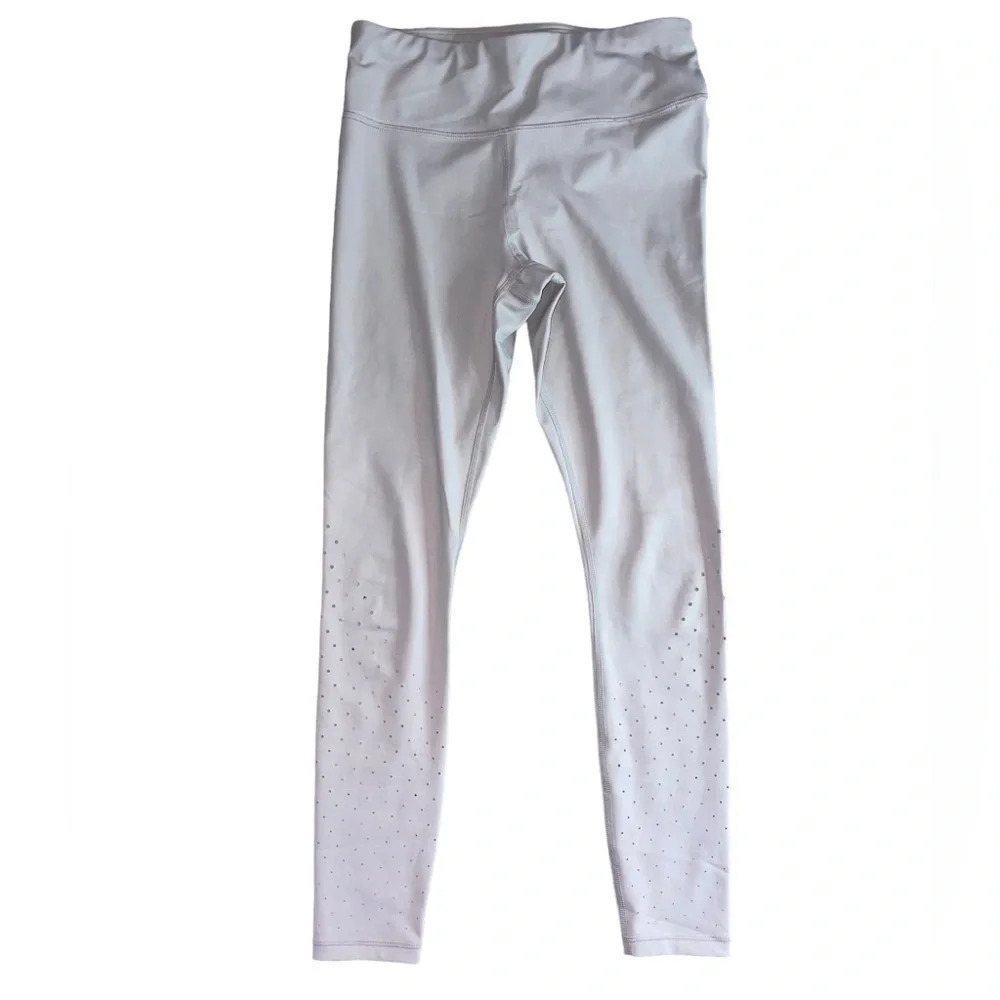 Athleta Contender Aero 7/8 Leggings Size XS Gray Ombré Sporty Active #291705